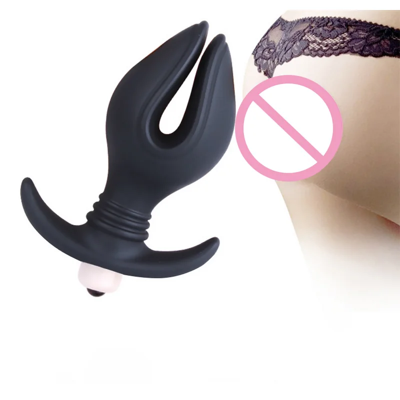 Anal Plug Vibrator Sex Toys for Woman V port Function Butt Plug Silicone Anal Vibrators Gay Adult G-spot Stimulator Anal Stimulation (4)