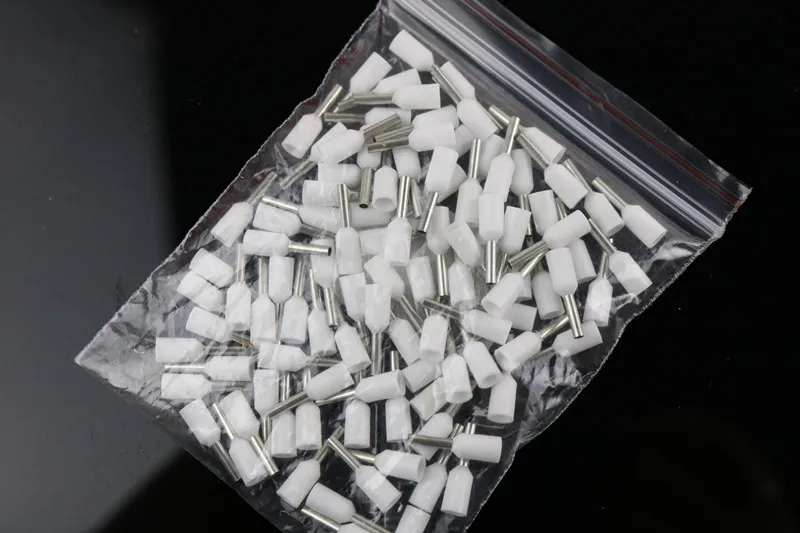 Бесплатная доставка 100 шт./лот E7506 20 AWG 0.75mm2 изолированный конец шнура провода
