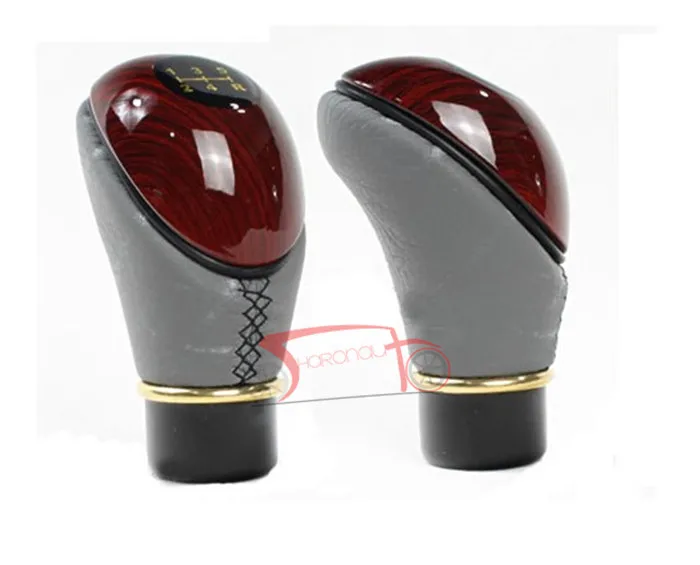 Auto Shift Knob,Car Gear Shift Knob Auto Gear Shift Gear Knobs Leather