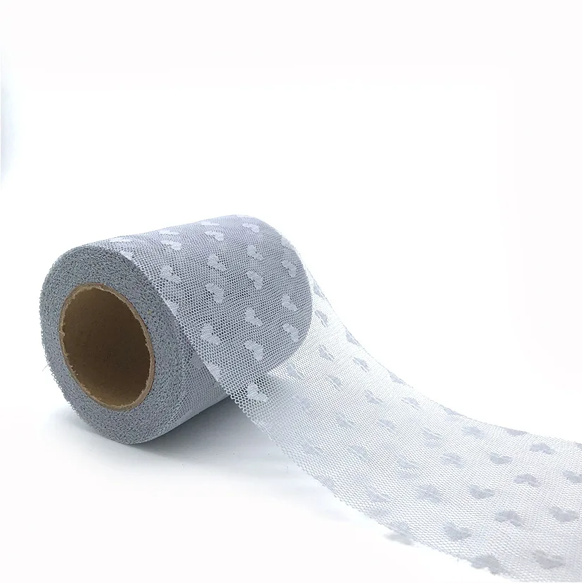 ZYFMPTEX рулон тюля 7 5 см ширина 10 ярдов тюль из органзы на катушке пачка мягкая