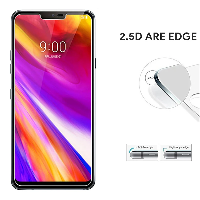Wangcangli 2.5D Защита экрана для LG G7 закаленное стекло 9H Защитное сотового