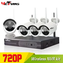 ФОТО Wifi Camera Set NVR Camera Kit Plug Play P2P Smart Home Use HD 720P 20m Night Vision IP Wireless Surveillance Camera System