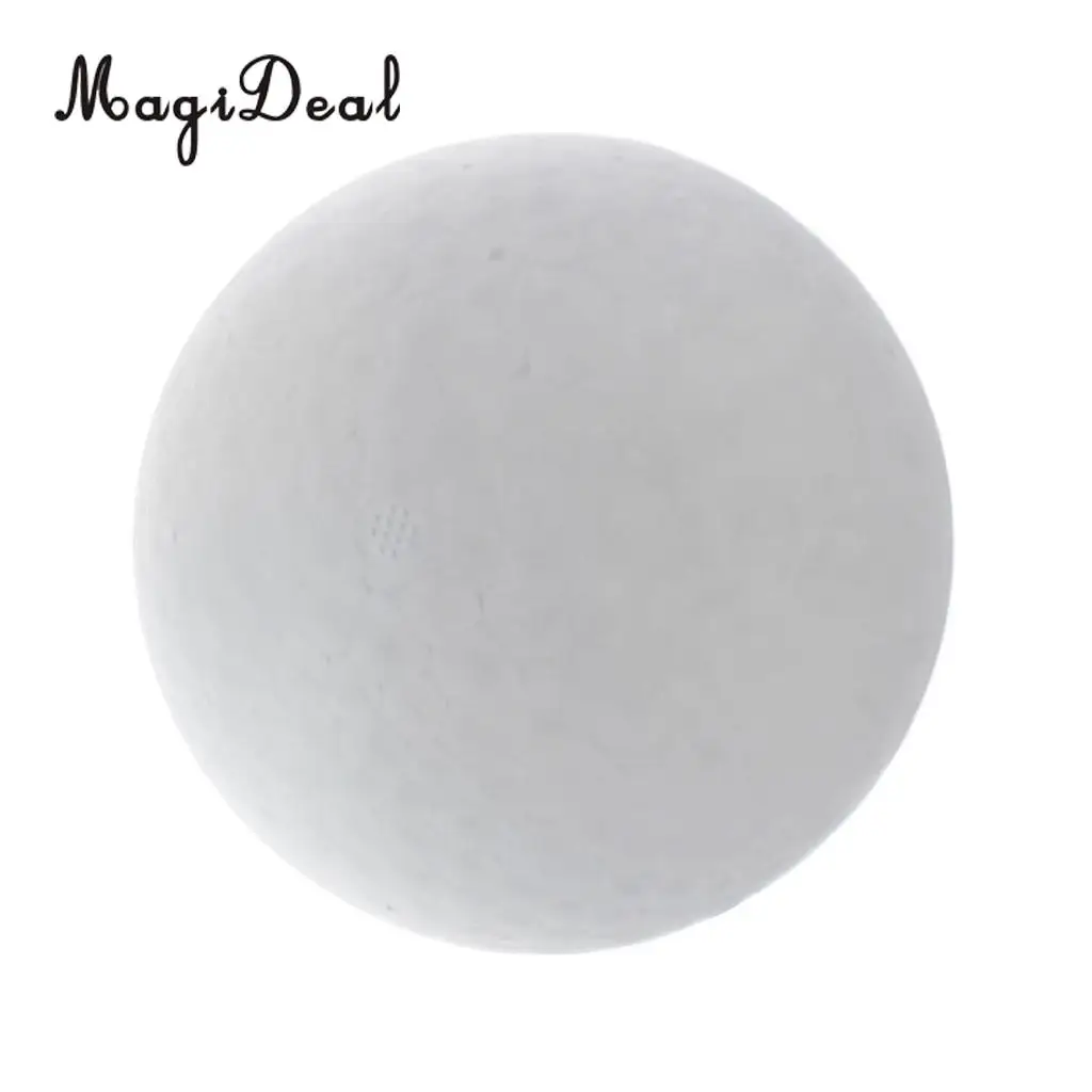 1 Piece Round Solid Polystyrene Styrofoam Foam Ball for Wedding Craft 150-250 mm DIY Christmas Party Decoration