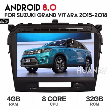 

Car Radio 2 din DVD multimedia player GPS Navigation For Suzuki Grand Vitara 2015-2018 Android 8.0/7.1 tape recoder head unit