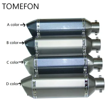 

Motorcycle Exhaust Pipe Moto YOSHIMURA Muffler Silencer escape moto With DB Killer For ATV Z750 TMAX530 Z800 CB1000R
