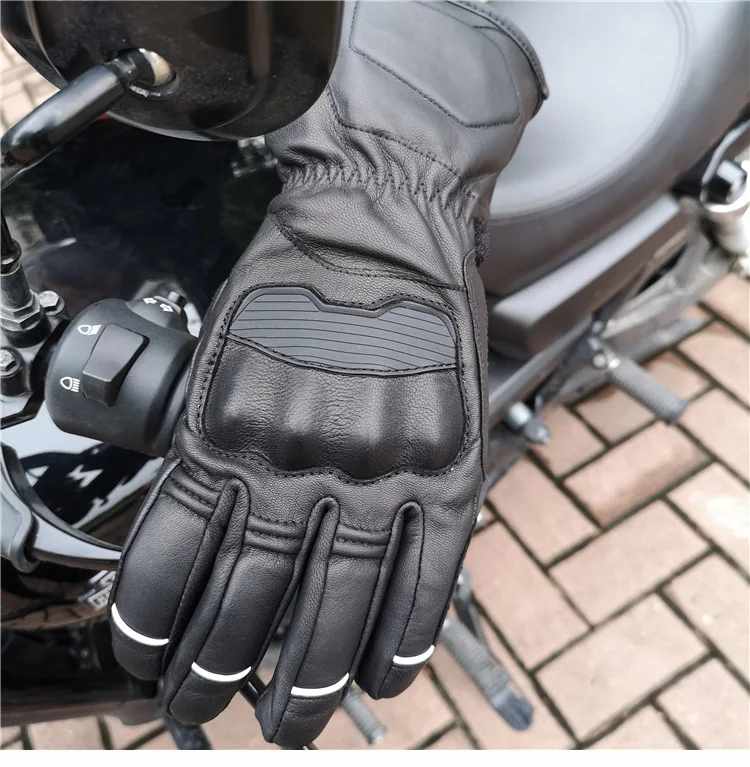 Мотоциклетный гоночный с подогревом Прихватки для мангала guantes moto cicleta Гант rbike luva ciclista кожа сенсорный экран водонепрони