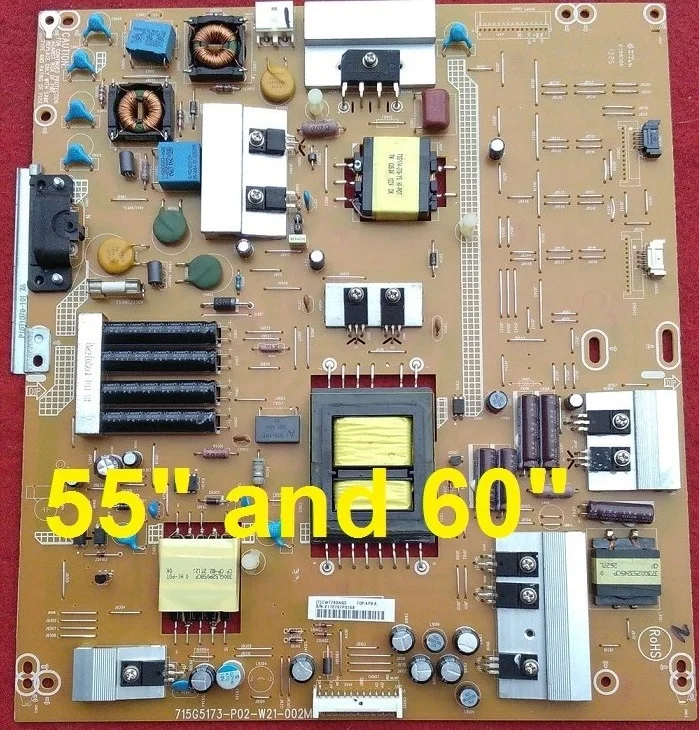 

power panel 715G5173-P02-W21-002M for 47PFL7520 55PFL7520 60PFL7520 all in stock is used