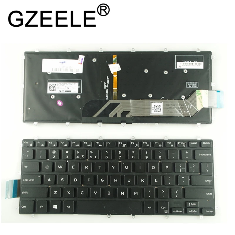 Клавиатура с подсветкой для ноутбука Dell Inspiron 14 Gaming 7466 7467 14-7000 14-7466 7460 | Компьютеры и