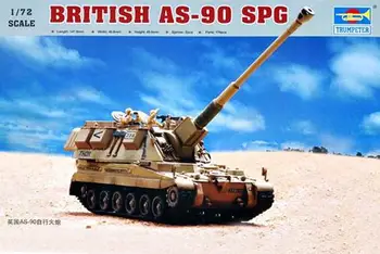 

Trumpeter 1/72 UK AS-90 self-propelled gun Assembly model Toys
