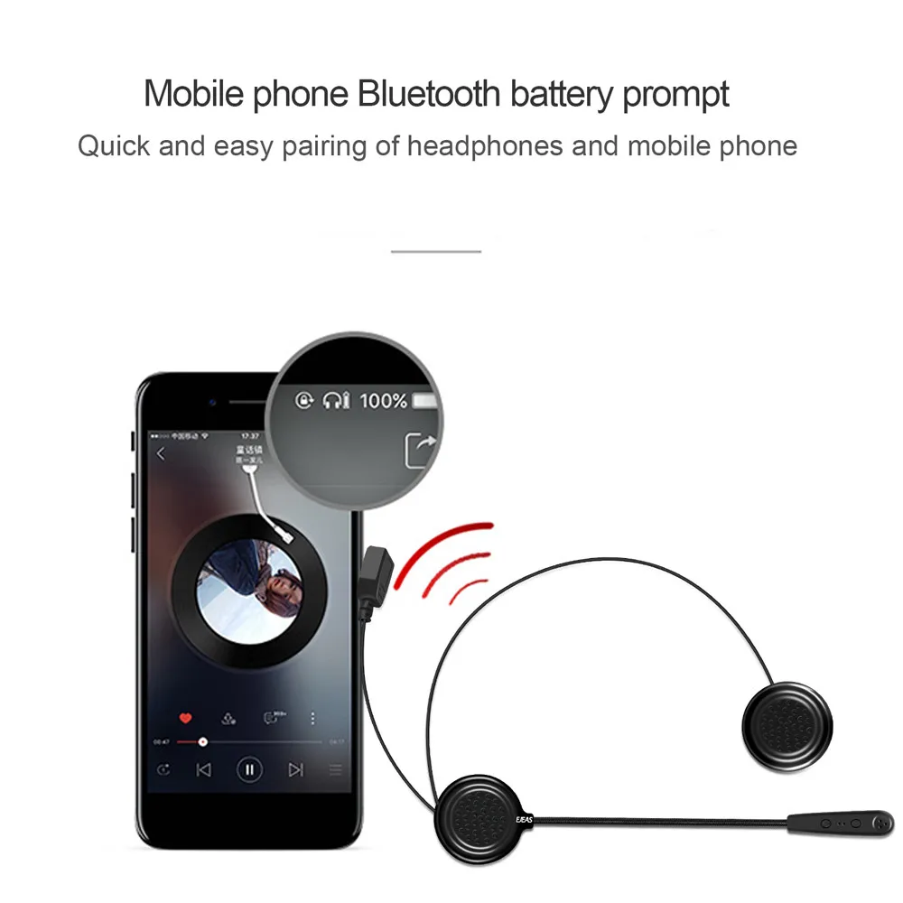 Франшиза мотоцикл E1 умная универсальная bluetooth-гарнитура для мотоцикла стерео шлем cascos inalambrico гарнитура#0311