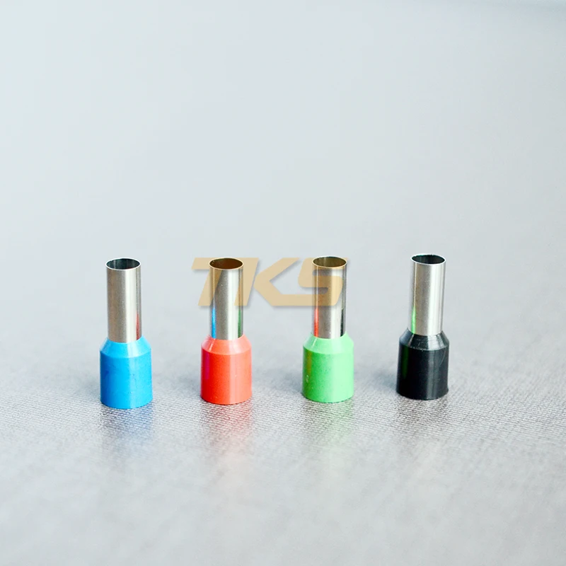 

E16-12 Insulated Terminals Electrical Crimp Connector Ferrules Splice Wire Terminal for 50pcs/lot