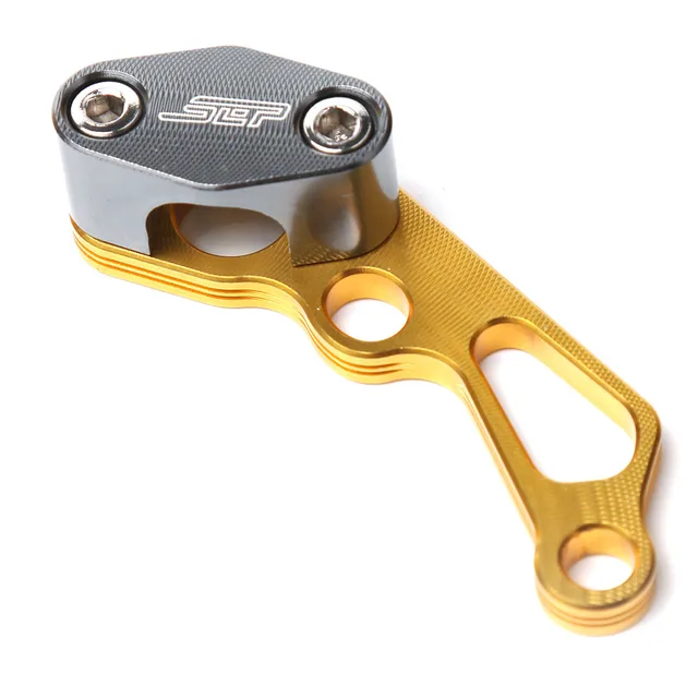 Buy Motorcycle Accessories CNC Aluminum Universal Brake Line Clamps Clip Front