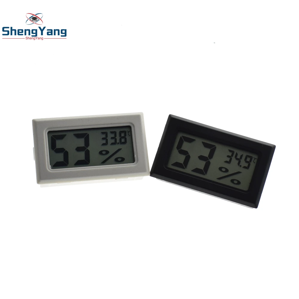 

FY-11 Mini LCD Digital Thermometer Hygrometer Temperature Indoor Convenient Temperature Sensor Humidity Meter Gauge Instruments