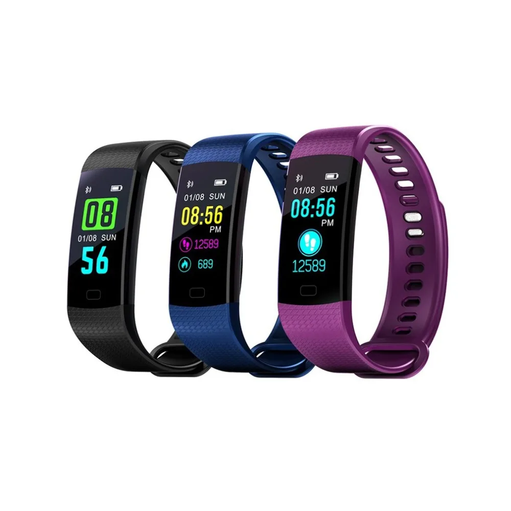 

Y5 Sports Smartband Heart Rate Tracker Bracelet Activity Fitness Tracker Pedometer Smart Watch for Outdoor