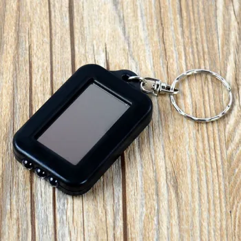 

Mini Portable Solar Power 3 LED Light Keychain Keyring Torch Flashlight with Re-chargeable Built-in Battery