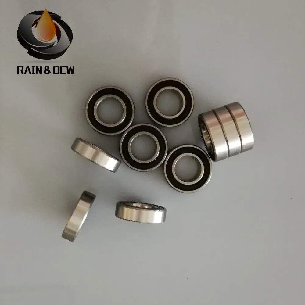 10 шт. 6903-2RS подшипник ABEC-7 17x30x7 мм тонкий срез 6903 2RS упорные шариковые подшипники 6903RS 61903 RS