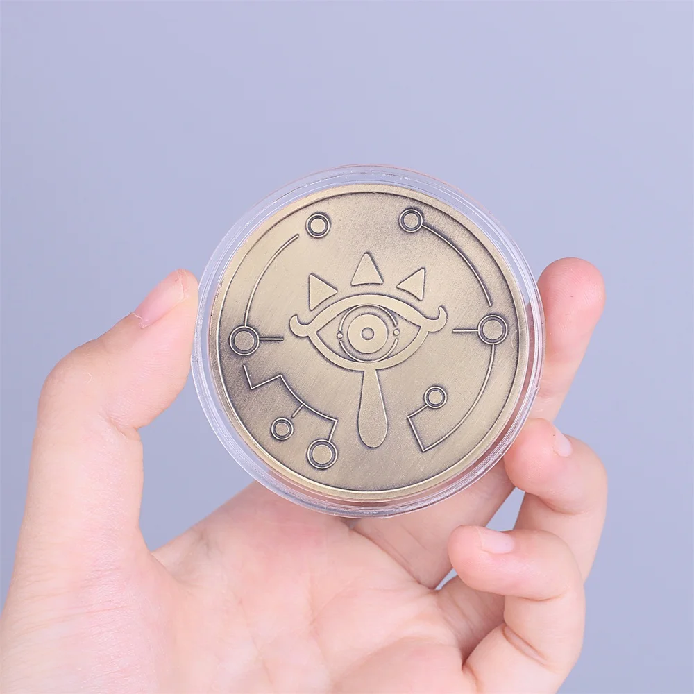 Legend of Zelda Breath of the Wild Special Collectible Coin Handmade Game Coin (8)