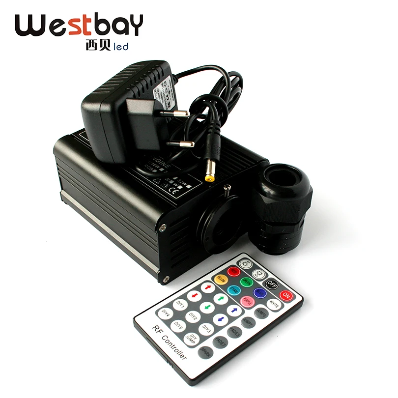 Westbay 16 Вт RGBW Мерцающий СВЕТОДИОДНЫЙ Драйвер волоконно оптического двигателя с 24