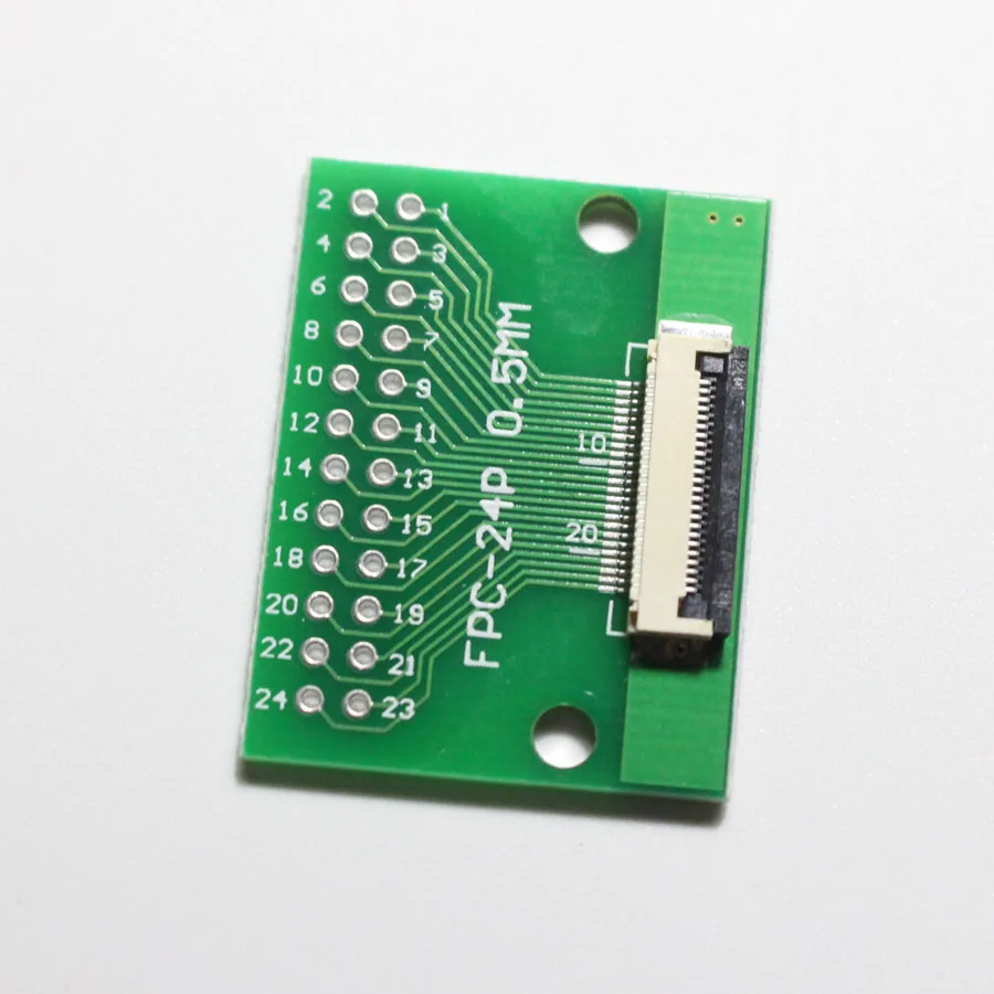 1 шт. FPC FFC кабель 6 8 10 12 20 24 30 40 50 60 80 PIN 0 5 мм штекер соединителя SMT адаптер до 2 54 00