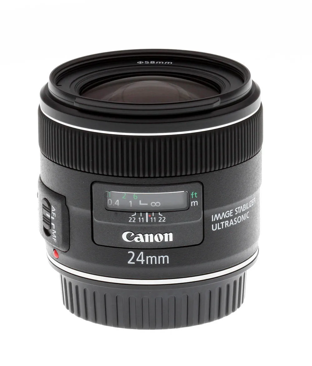 

New Canon EF 24mm f/2.8 IS USM Lens For 700D 800D 77D 80D 1DX 5D III 5DS 5DSR 1DX