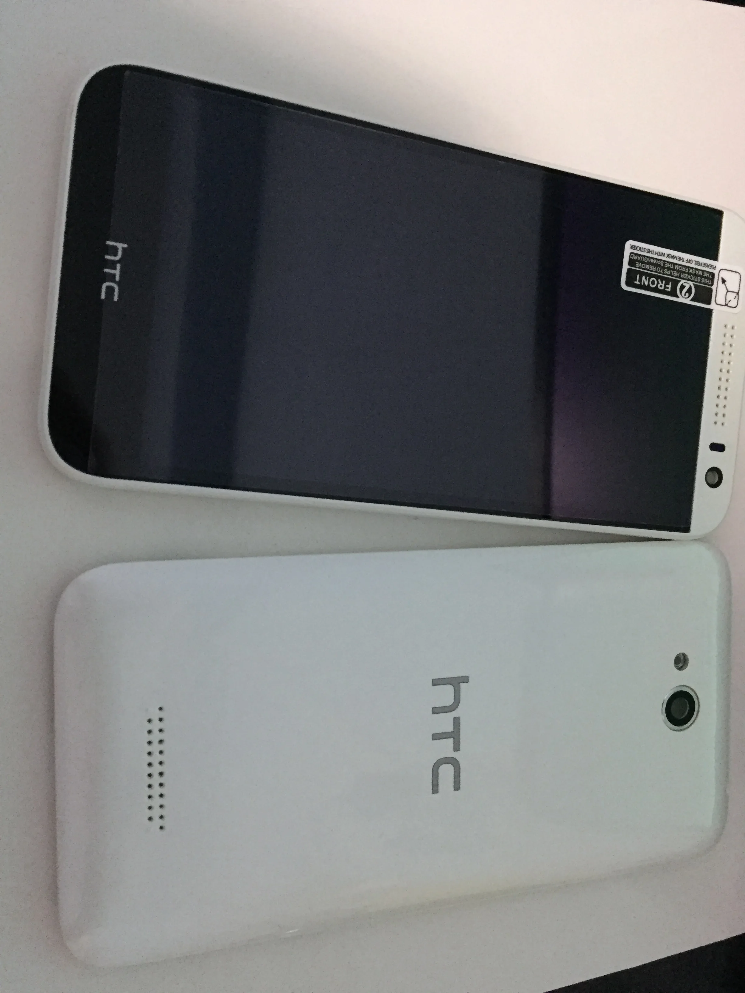 

white ~Original For htc Desire 616 LCD Display Screen Assembly & Frame Display +back houing case Free shipping