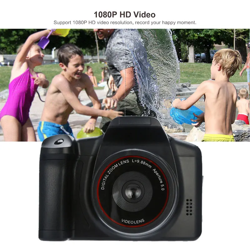 

HD SLR Camera Dry Battery Domestic Telephoto Digital Camera Digital Fixed Lens 16X Zoom AV Interface 2.4inch TFT Display