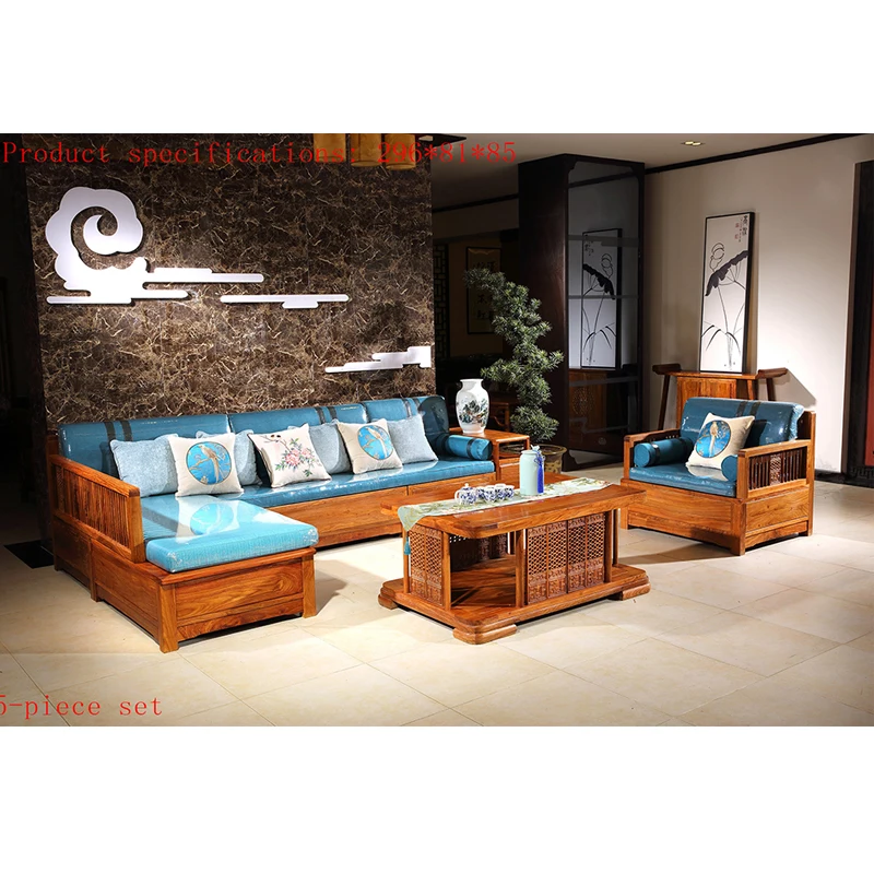 Antique Mahogany Sofa Chair Set Solid Wood Small Rectangle Tea Table Custom Hedgehog Rosewood Living Room Furniture 5 Pcs/Set Antique Mahogany Sofa Chair Set Solid Wood Small Rectangle Tea Table Custom Hedgehog Rosewood Living Room Furniture 5 Pcs/Set