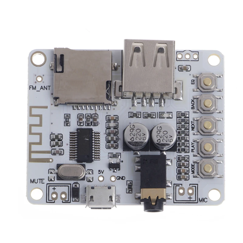 

Bluetooth Audio Receiver Module with USB TF Card Preamp Decoding Board