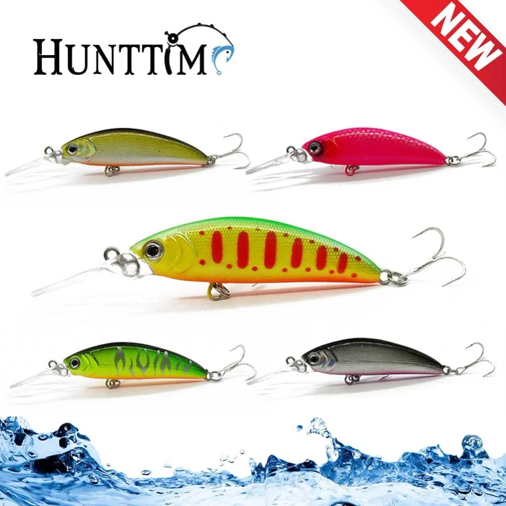 1 шт. Рыбалка приманки длинная губа гольян 5cm6g тонущий Aritificial вибрации Crankbait Реалистичные 3D средства ухода для век жесткий пластик рыба 30