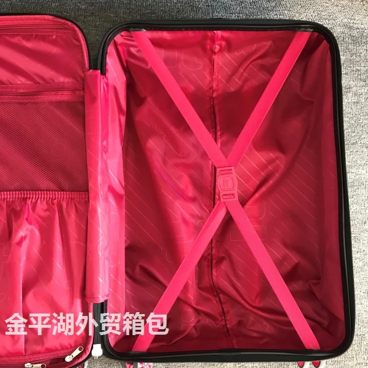 Экспорт 2" 24" 28 дюймов PC бизнес чемодан на колесиках фирменный туристический чемодан на вращающихся колесиках