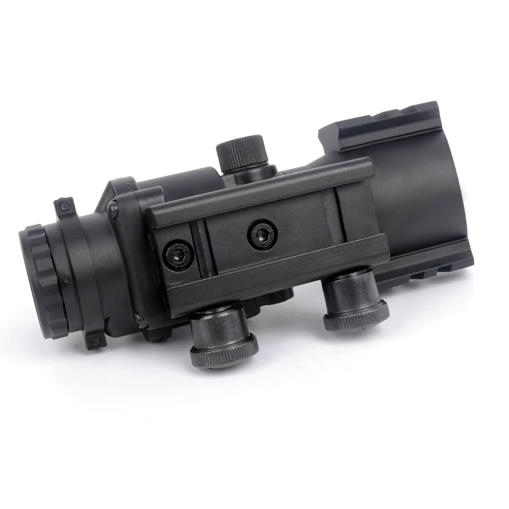 WIPSON пистолет Riflescope Acog 4x32 прицел винтовки окулярный волоконно-оптический прицел винтовка/страйкбол пистолет Охота airsoftsports пистолет