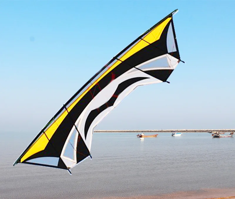 free shipping 2.8m large quad line stunt kites line outdoor power kite