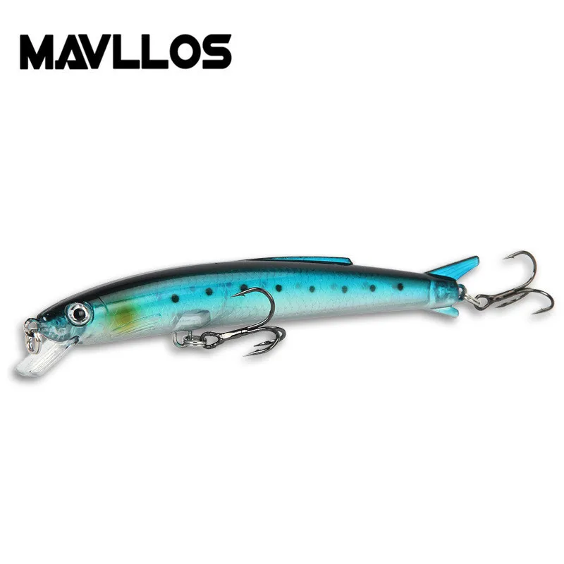 Mavllos воблер гольян Рыболовная Приманка 11 см 13 г 3D моделирование Глаза Swimbait