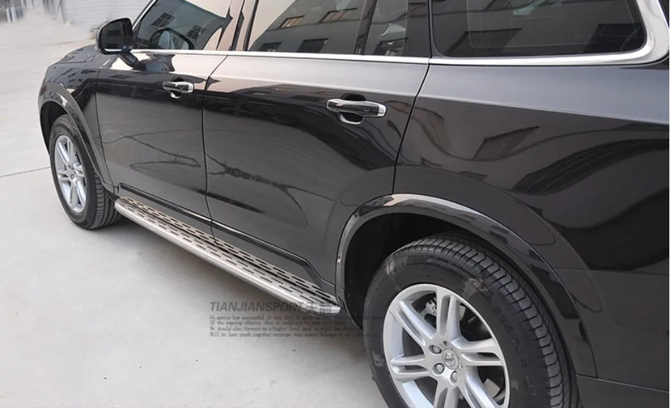 XC90 бег Панели авто боковые шаг бар педали для Volvo XC90.High качество Фирменная Новинка оригинальные модели Nerf бары