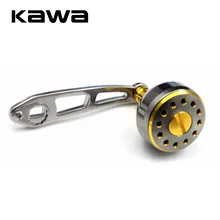 Kawa Aluminum Alloy Fishing Reel Rocker Strong Durable Single Fishing Reel Handle Hole Size 8*5mm Suit for Abu and Daiwa Reel