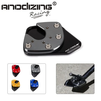 

Aluminum Kickstand Sidestand Extension Stand Enlarge Pad Support Plate For HONDA NC750X 2017-2019