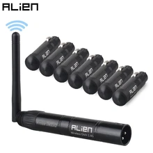 ALIEN 2,4G ISM Wireless DMX 512 Dfi Controller XLR Empfänger Sender Für Disco DJ Party Bar Bühne PAR Moving kopf Laser Licht
