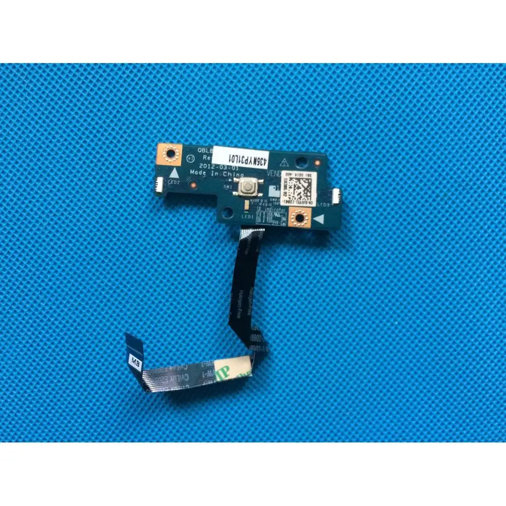 

Genuine New Power Button Circuit Board - J0YX1 / 0J0YX1 / CN-0J0YX1 / QBLB0 LS-8385P for Alienware M14X R2