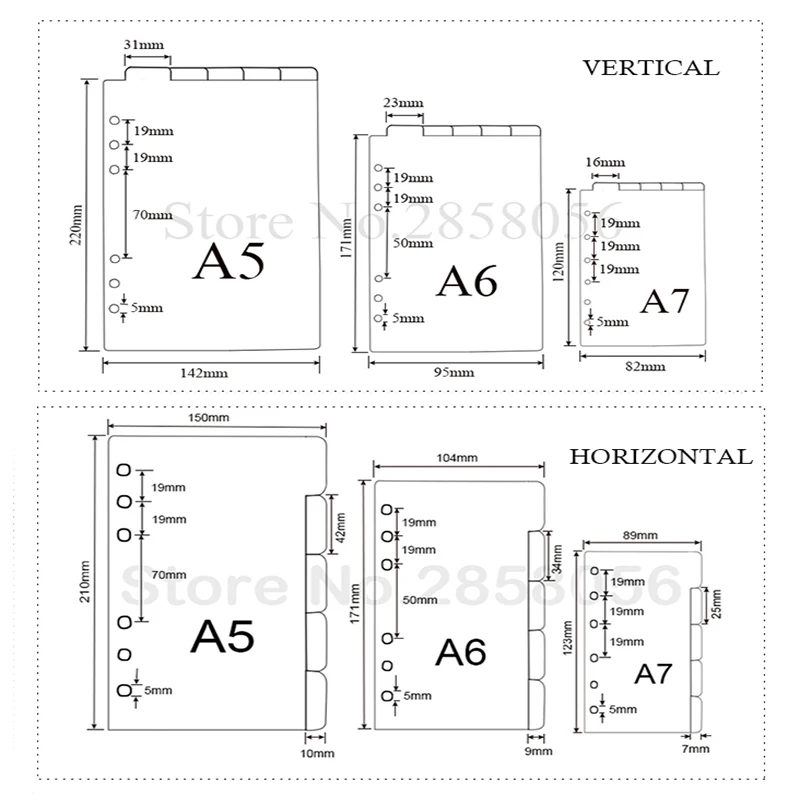 A5 A6 планировщик разделители, filofax приборной панели разделитель бумаги. Цветы планировщик скоросшиватель указатели разделители