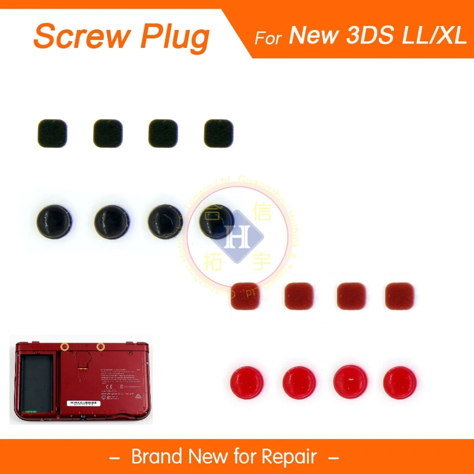 Hothink 10セット ロットネジゴムバンパープラグ用の新しい3ds Xl 新しい3ds Ll 15リペアパーツ Plug Ir Plug Lotplug Rubber Aliexpress