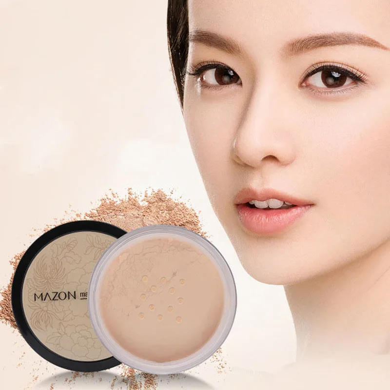 

Suyan Honey Powder LoosePowder Repairing Oil Control Lasting Concealer Makeup Goodnight Powder maquiagem profissional completa