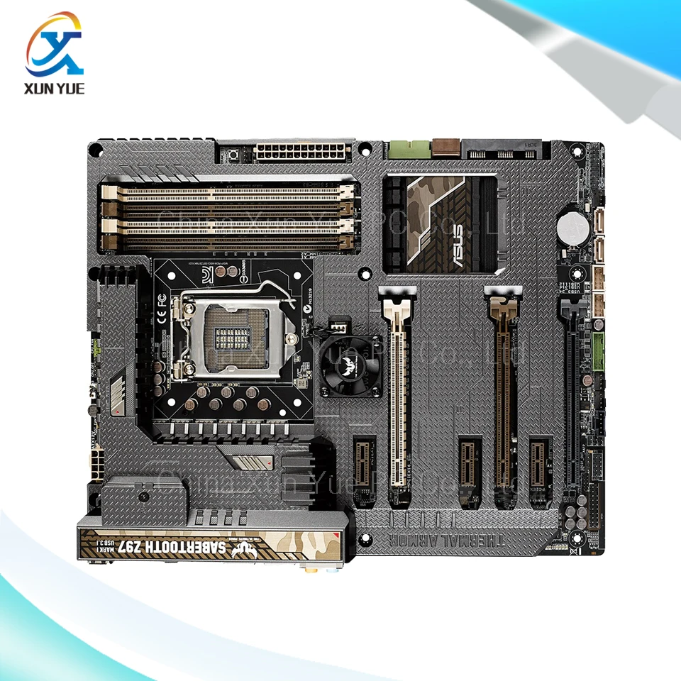 

For Asus SABERTOOTH Z97 MARK 1-USB3.1 Original Used Desktop Motherboard For Intel Z97 Socket LGA 1150 For i7 i5 i3 DDR3 32G ATX