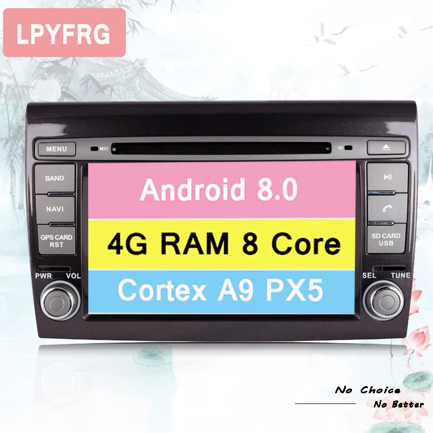 2 Din 7 &quotHD android 10 0 радио GPS автомобильный DVD плеер для FIAT BRAVO 198 2007 2008 09 2010 2011 2012 2013 2014