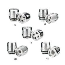 5 pcs/pack atomiseur de Cigarette électronique noyaux V8 bébé bobine X4/T6/T8/M2/Q2 tête de bobine de remplacement pour V8 bébé/grand réservoir de bébé