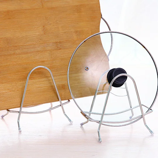 

Multipurpose Chopping Board Rack Stainless Steel Pot Rack Frame Kitchen Shelf