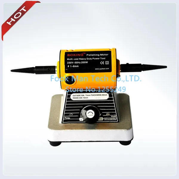 

Bench Lathe Motor,Polishing Machine,Wholesale Buffing Motor,2pc Buff or 2pc 78mm Brush Free