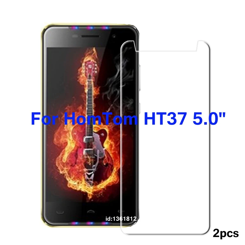 

HomTom HT37 Tempered Glass Screen Protector For HomTom HT 37 Glass Transparent Phone Screen Protector Film 5.0 inch