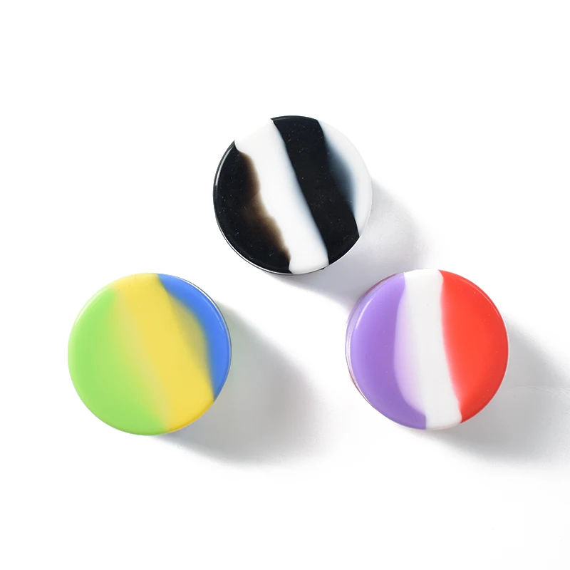 

3ml Pocket Portable Volume Silicone Tobacco Pill Case Wax Oil Jar Wax Container Smoking