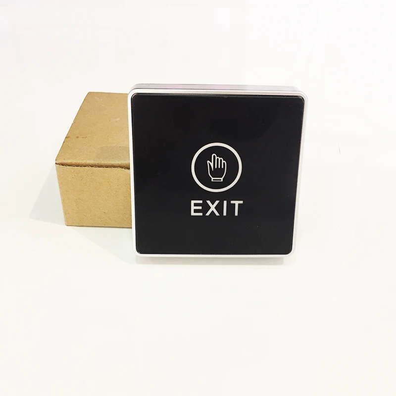 CMBetter Infrared Switch Contactless Bule Backlight Touch Exit Button Door Touch Release Switch for Access Control  (7)