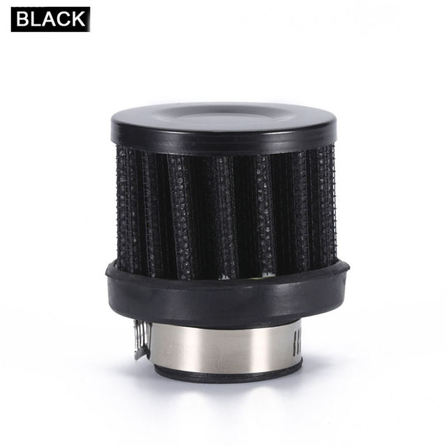 Universal Car Air Filter 12mm 25mm for Motorcycle Cold Air Intake High Flow Crankcase Vent Cover Mini Breather Filters